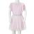 Rochie copii volane, roz deschis, 116 GartenMobel Dekor