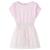 Rochie copii volane, roz deschis, 116 GartenMobel Dekor