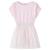Rochie copii volane, roz deschis, 128 GartenMobel Dekor