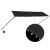 Copertină retractabilă cu LED, antracit, 350 x 150 cm GartenMobel Dekor