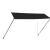 Copertină retractabilă cu LED, antracit, 350 x 150 cm GartenMobel Dekor