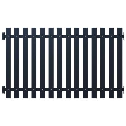 Panou de gard antracit 170,5x100 cm oțel vopsit electrostatic GartenMobel Dekor