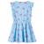 Rochie de copii cu nasturi fără mâneci, albastru 92 GartenMobel Dekor