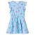Rochie de copii cu nasturi fără mâneci, albastru 104 GartenMobel Dekor