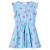 Rochie de copii cu nasturi fără mâneci, albastru 128 GartenMobel Dekor