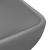 Chiuvetă de lux gri închis mat 71x38 cm ceramică dreptughiular GartenMobel Dekor