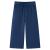 Pantaloni pentru copii cu picioare largi, bleumarin, 140 GartenMobel Dekor