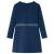 Rochie cu mâneci lungi pentru copii, bleumarin, 92 GartenMobel Dekor