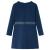 Rochie pentru copii cu mâneci lungi, bleumarin, 128 GartenMobel Dekor