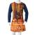 Rochie pentru copii cu mâneci lungi, bleumarin, 128 GartenMobel Dekor