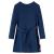 Rochie cu mâneci lungi pentru copii, bleumarin, 92 GartenMobel Dekor