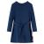Rochie pentru copii cu mâneci lungi, bleumarin, 104 GartenMobel Dekor