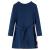 Rochie cu mâneci lungi pentru copii, bleumarin, 140 GartenMobel Dekor