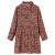 Rochie pentru copii cu mâneci lungi, multicolor, 92 GartenMobel Dekor