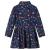 Rochie cu mâneci lungi pentru copii, bleumarin, 92 GartenMobel Dekor