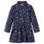 Rochie cu mâneci lungi pentru copii, bleumarin, 92 GartenMobel Dekor
