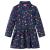 Rochie pentru copii cu mâneci lungi, bleumarin, 128 GartenMobel Dekor