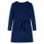 Rochie pentru copii cu mâneci lungi, bleumarin, 116 GartenMobel Dekor