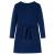 Rochie pentru copii cu mâneci lungi, bleumarin, 128 GartenMobel Dekor