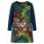 Rochie pentru copii cu mâneci lungi, bleumarin, 128 GartenMobel Dekor