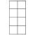 Ușă glisantă, negru, 102,5x205 cm, sticlă ESG și aluminiu GartenMobel Dekor