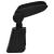 Cotieră auto, negru, 16x36x(41-57) cm ABS GartenMobel Dekor