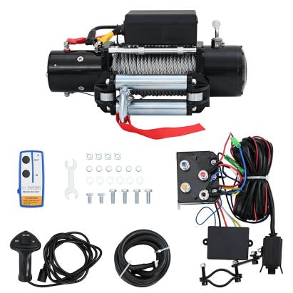 Troliu electric, 12 V, 5909 kg GartenMobel Dekor