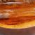 Măsuță cafea, formă de bol, bază din oțel, lemn masiv reciclat  GartenMobel Dekor
