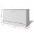 Banchetă de stocare pentru pantofi, 80x24x45 cm, alb GartenMobel Dekor