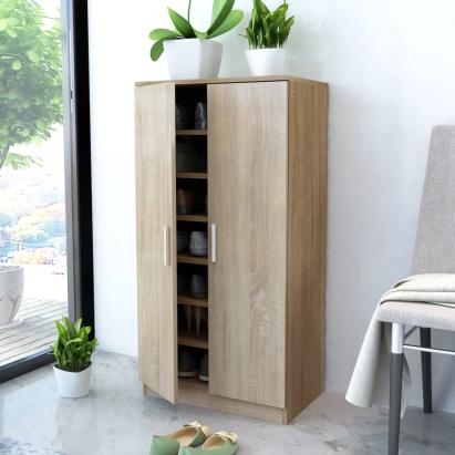 Pantofar cu 7 rafturi, culoarea stejarului GartenMobel Dekor