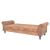 Canapea extensibilă cu cotiere/2 locuri, maro, velur artificial GartenMobel Dekor