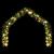 Ghirlandă de Crăciun decorată cu globuri și lumini LED, 10 m GartenMobel Dekor