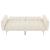 Canapea extensibilă, crem, material textil GartenMobel Dekor