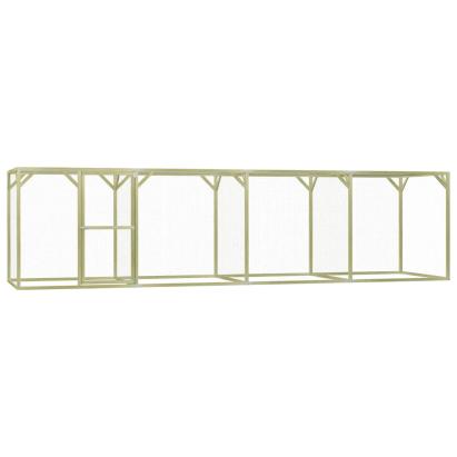 Coteț pentru păsări, 1,5 x 6 x 1,5 m, lemn de pin tratat GartenMobel Dekor