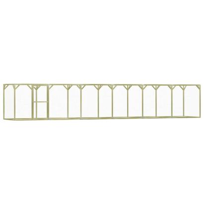 Coteț pentru păsări, 1,5 x 9 x 1,5 m, lemn de pin tratat GartenMobel Dekor