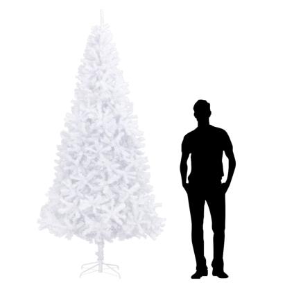 Brad de Crăciun artificial, alb, 300 cm  GartenMobel Dekor