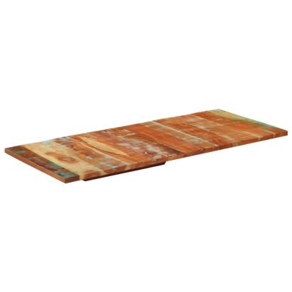 Blat masă dreptunghiular 60x140cm, 25-27mm, lemn masiv reciclat GartenMobel Dekor