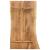 Blat de masă, 100x(50-60)x2,5 cm, lemn masiv de acacia GartenMobel Dekor