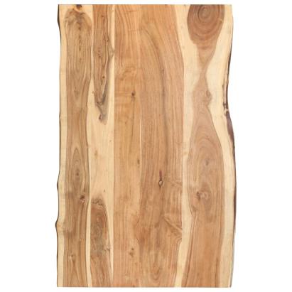 Blat de masă, 100x(50-60)x3,8 cm, lemn masiv de acacia GartenMobel Dekor