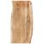 Blat de masă, 118x(50-60)x2,5 cm, lemn masiv de acacia GartenMobel Dekor