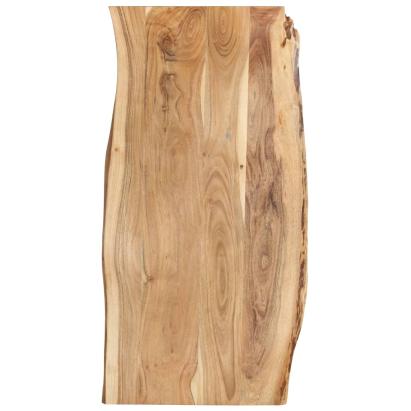 Blat de masă, 118x(50-60)x2,5 cm, lemn masiv de acacia GartenMobel Dekor
