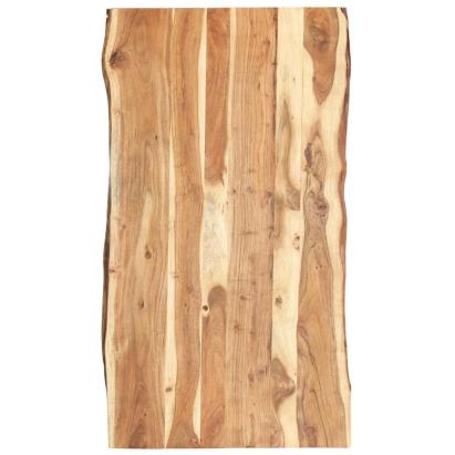 Blat de masă, 118x(50-60)x3,8 cm, lemn masiv de acacia GartenMobel Dekor