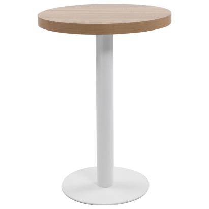 Masă de bistro, maro deschis, 60 cm, MDF GartenMobel Dekor