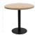 Masă de bistro, maro deschis, 80 cm, MDF GartenMobel Dekor