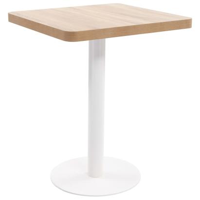 Masă de bistro, maro deschis, 60 x 60 cm, MDF GartenMobel Dekor