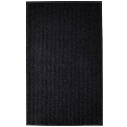 Covoraș de ușă, negru, 117x220 cm, PVC GartenMobel Dekor