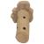 Suport 8 sticle de vin, 40 x 30 x 80 cm, lemn masiv de tec GartenMobel Dekor