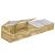 Sere, 2 buc., 200 x 50 x 35 cm, lemn de pin tratat GartenMobel Dekor