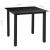 Set mobilier de grădină, 5 piese, negru, aluminiu GartenMobel Dekor