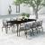 Set mobilier de grădină, 7 piese, gri GartenMobel Dekor